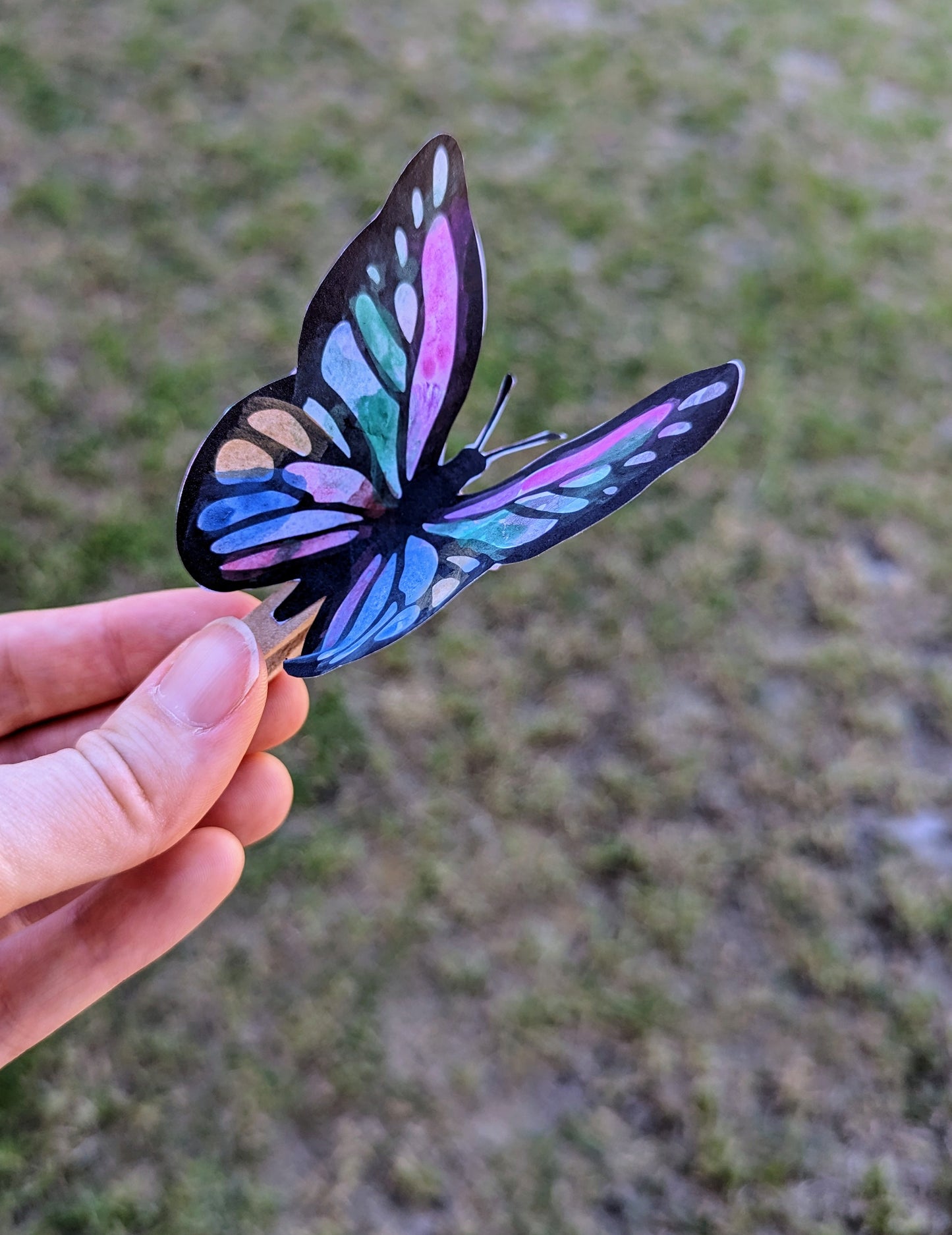 A4 Flapping Butterflys