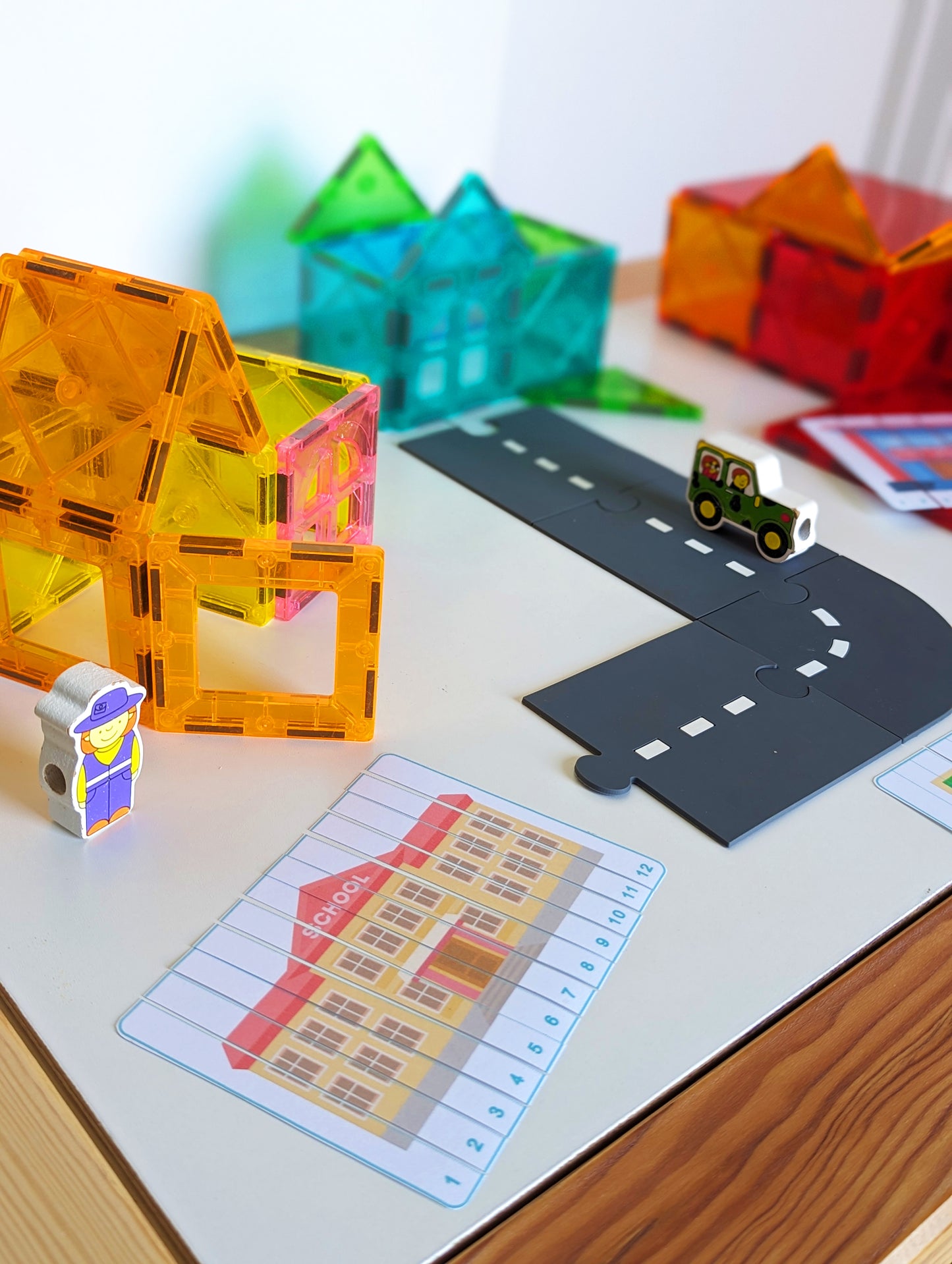 A4 Places We Go Puzzles